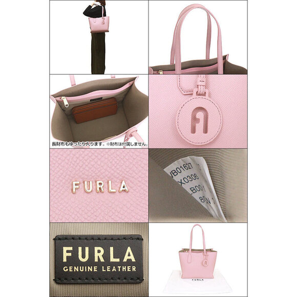 FURLA Leather Shoulder Tote Bag by Alba Collection - Picture 3 of 3